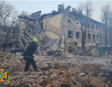 Miniatura: Wojna na Ukrainie. Pożary w Łucku, Dniepr...