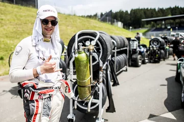 Igor Waliłko przed wyścigiem 