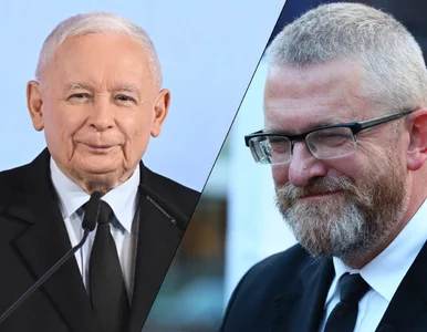 Miniatura: Braun wyprzedził Kaczyńskiego. Nowy sondaż...