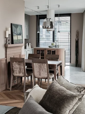 Luksusowy apartament w Warszawie, projekt Roland Stańczyk 