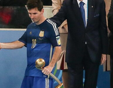 Miniatura: Prezydent FIFA: Nagroda dla Messiego była...
