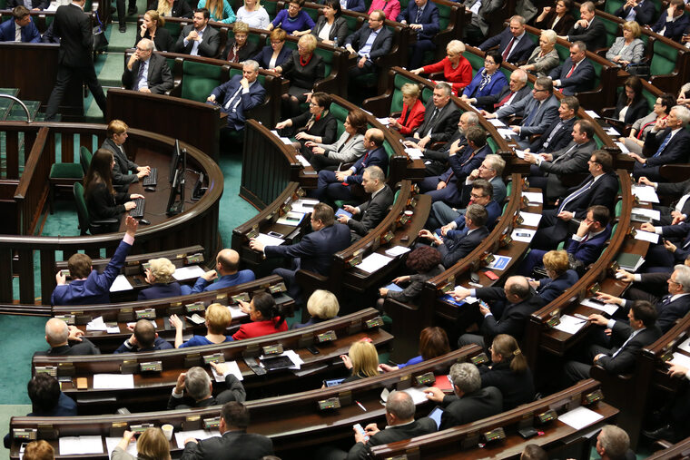 Posiedzenie Sejmu VIII kadencji