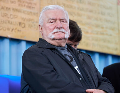 Miniatura: Lech Wałęsa bierze w obronę słowa...