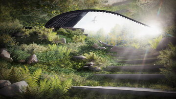 Dom z&nbsp;grotą, proj. BXBstudio