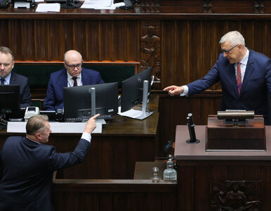 Miniatura: Awantura po wystąpieniu Romana Giertycha....