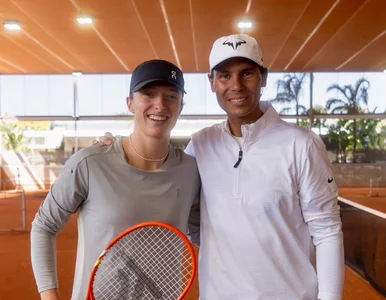 Miniatura: Iga Świątek i Rafael Nadal połączyli siły....