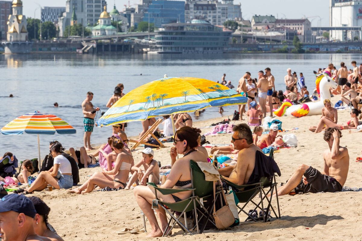 Plaża w Kijowie 