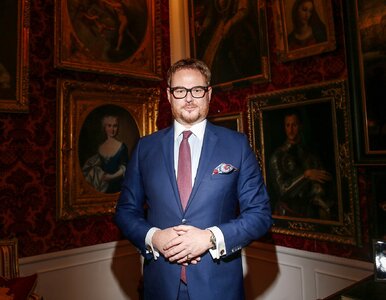 Miniatura: Książę Lubomirski ogłosił ważną nowinę....