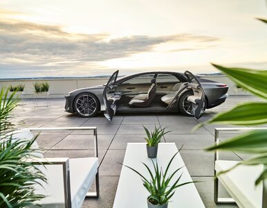 Miniatura: Oszałamiające Audi Grandsphere Concept....