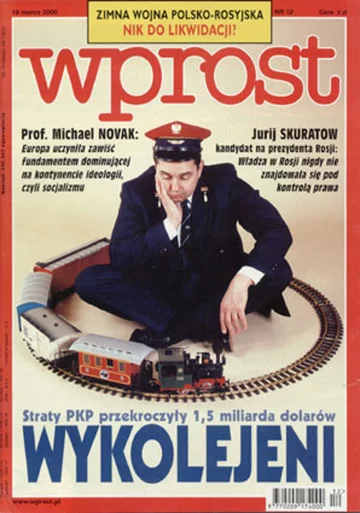 Okładka tygodnika Wprost nr 12/2000 (903)