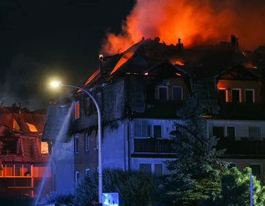 Miniatura: Ogromny pożar pod Warszawą. Wysłano alert...