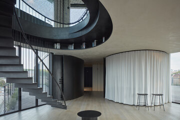 Penthouse z&nbsp;ogrodem na&nbsp;dachu, projekt Petr Janda