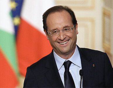 Miniatura: Prezydent Francji bez ochrony. Obstawa...