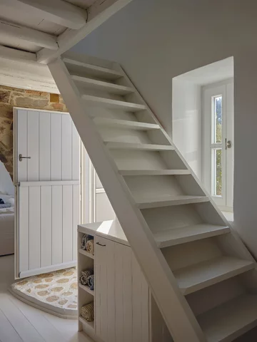 Dawna tłocznia wina nad samym morzem na Antiparos, projekt ARP 