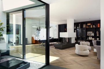 Minimalistyczne wnętrza z retro akcentami, projekt XUL Architecture downloadfor.press. xul