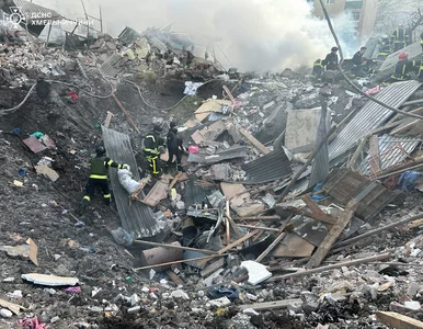 Miniatura: Charków bez prądu po zmasowanym ataku...