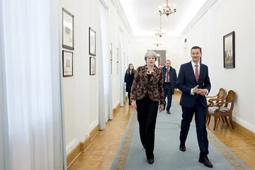 Theresa May spotkała się z Mateuszem Morawieckim 