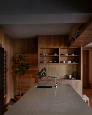 Mieszkanie jak park w środku miasta, projekt L Architects 