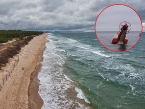 Miniatura: Sztorm wyrzucił dwa „giganty” nad...