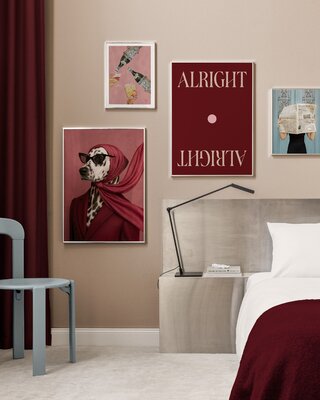 Burgund wraca do łask, zobacz jak go stosować we wnętrzu