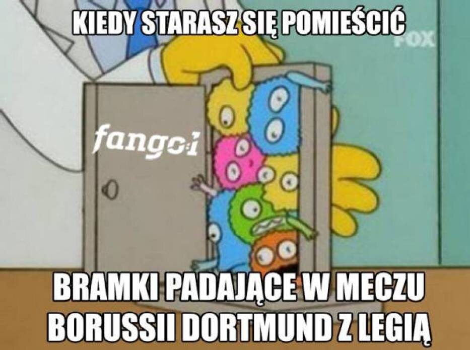 Memy po meczu Borussia - Legia 