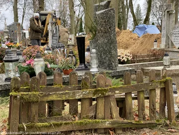 Poszukiwania szczątków zakonnic na cmentarzu w Ornecie 