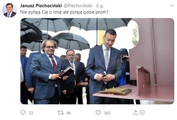 Jedna z odpowiedzi Janusza Piechocińskiego na rap prezydenta Dudy 