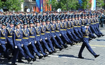 Dzień Zwycięstwa w Moskwie, defilada na Placu Czerwonym, pokaz wojsk Dzień Zwycięstwa w Moskwie, defilada na Placu Czerwonym, pokaz wojsk