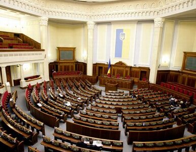 Miniatura: Ukraiński parlament uznał Rosję za agresora