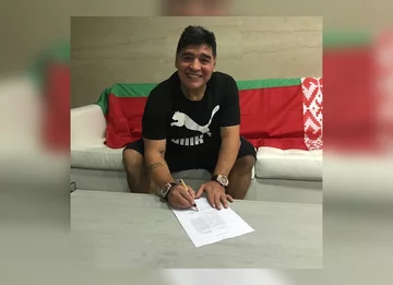 Diego Maradona prezesem Dynama Brześć 
