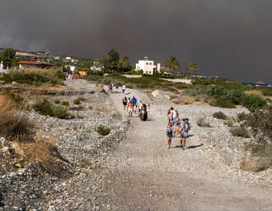 Miniatura: Polski polityk ewakuowany na Rodos....