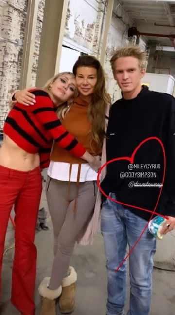 Edyta Górniak, Miley Cyrus i Cody Simpson 