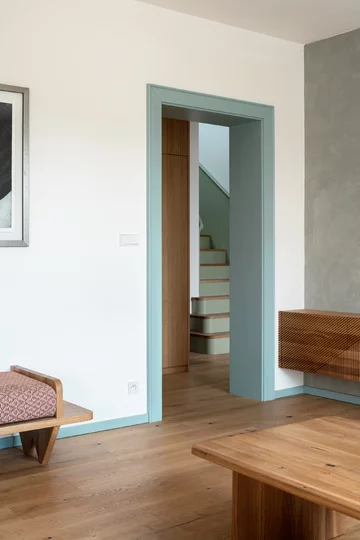 Mieszkanie w kamienicy na przedmieściach Pragi, projekt No Architects Linka, No Architects