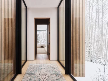 Dom w górach, projekt Sparano + Mooney Architecture 