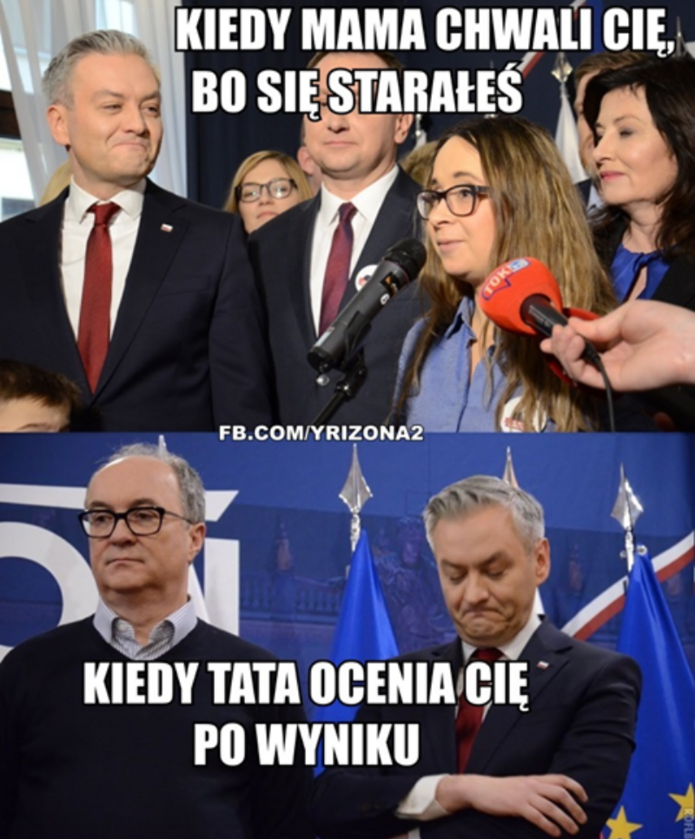 Mem po ogłoszeniu wyników wyborów prezydenckich 