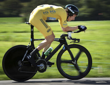 Miniatura: Tour de France: Wiggins wygrał czasówkę....