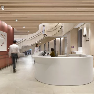 Placówka medyczna Barlo MS w Toronto, projekt Hariri Pontarini Architects v2com, dezeen