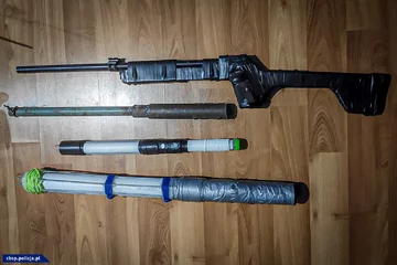 Akcja CBŚP. Przejęto broń i materiały wybuchowe 