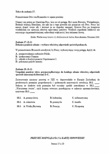 Egzamin gimnazjalny 2013. Część humanistyczna (fot.CKE)