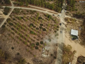 AI i drony błyskawicznie wykryją pożar. Na Cyprze powstaje nowy system