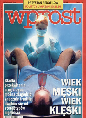 Okładka tygodnika Wprost nr 48/2000 (939)