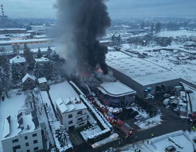 Miniatura: Wielki pożar w Małopolsce. Pilny apel do...