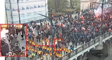 Marsz Niepodległości – zdjęcia policji. Znasz te osoby? Zgłoś się lub zadzwoń na policję 