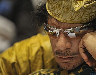 Miniatura: Kadafi uniknął mata. "Gościowi...