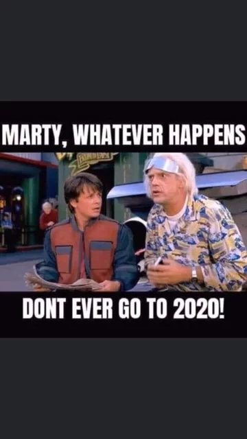 Marty, cokolwiek się stanie, nigdy nie leć do roku 2020! 