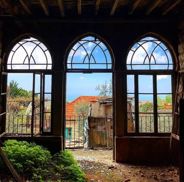 Opuszczone miejsce w Libanie 