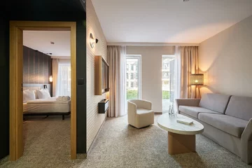Harmony Valley Resort w Szklarskiej Porębie zaprojektowany przez Tremend to nowy hotel dla dorosłych, którego wnętrza zaprojektowano z inspiracji karkonoskim krajobrazem, lokalnym rzemiosłem i współczesnym designem 