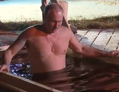 Miniatura: Putin zanurkował w lodowatej wodzie....