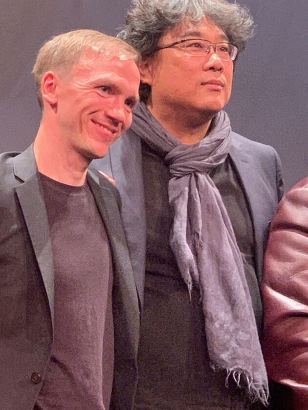 Jan Komasa, best  smile among film directors - next to Bong Joon Ho, Director, Parasite 