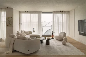 Elegancki apartament w Krakowie, projekt Katarzyna Kraszewska 